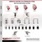 Service Caster 3 Inch 316SS Red Polyurethane Swivel 1-3/8 Inch Expanding Stem Caster Set SCC SCC-SS316EX20S314-PPUB-RED-138-4 - alternate 2
